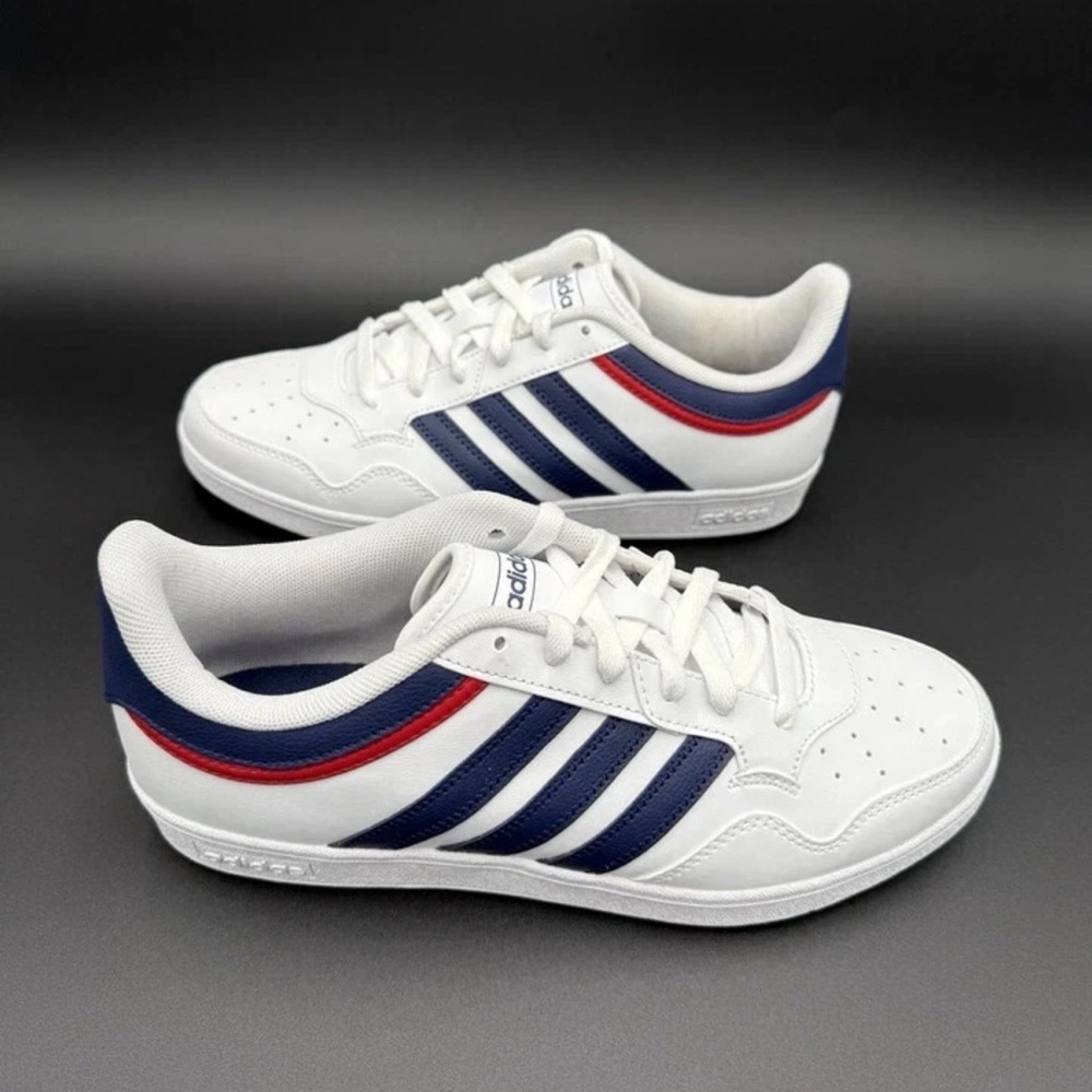 Adidas Hoops 4.0 Low Men's Athletic Shoes White Sneakers Footwear Multiple Sizes